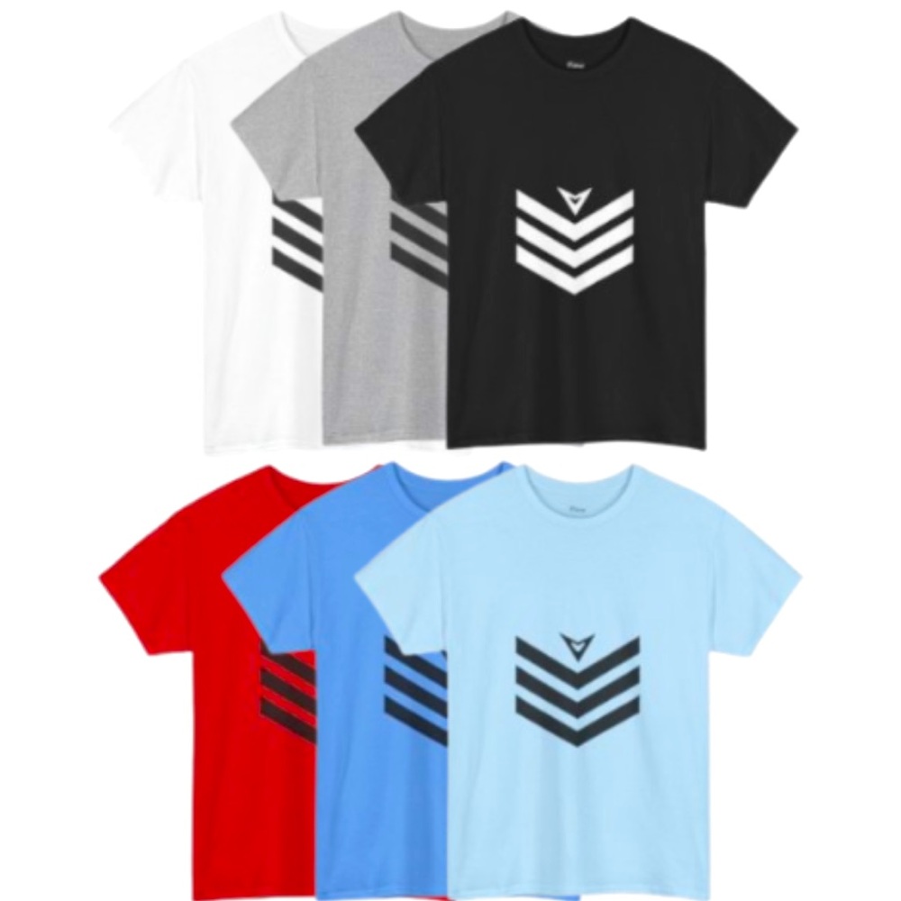 T-shirt with flow logo